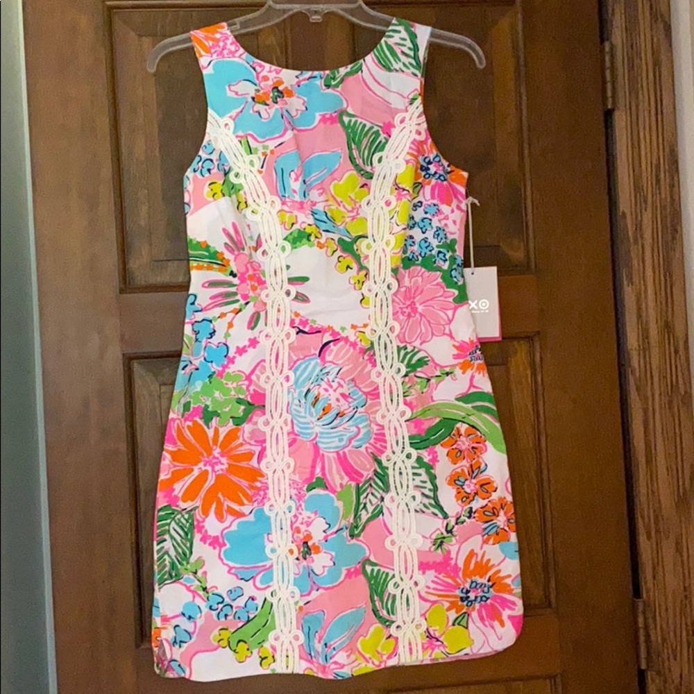 Lilly Pulitzer Nosey Posie Shift Dress